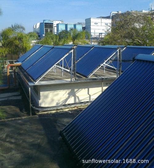 30管太阳能工程别墅家用热管集热器太阳能供暖设备太阳能集热器